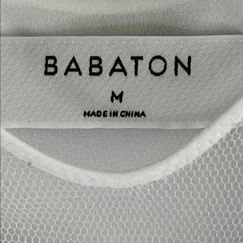 65 Aritzia BABATON Everely White Sleeveless Camisole Top Size Medium - Picture 3 of 5